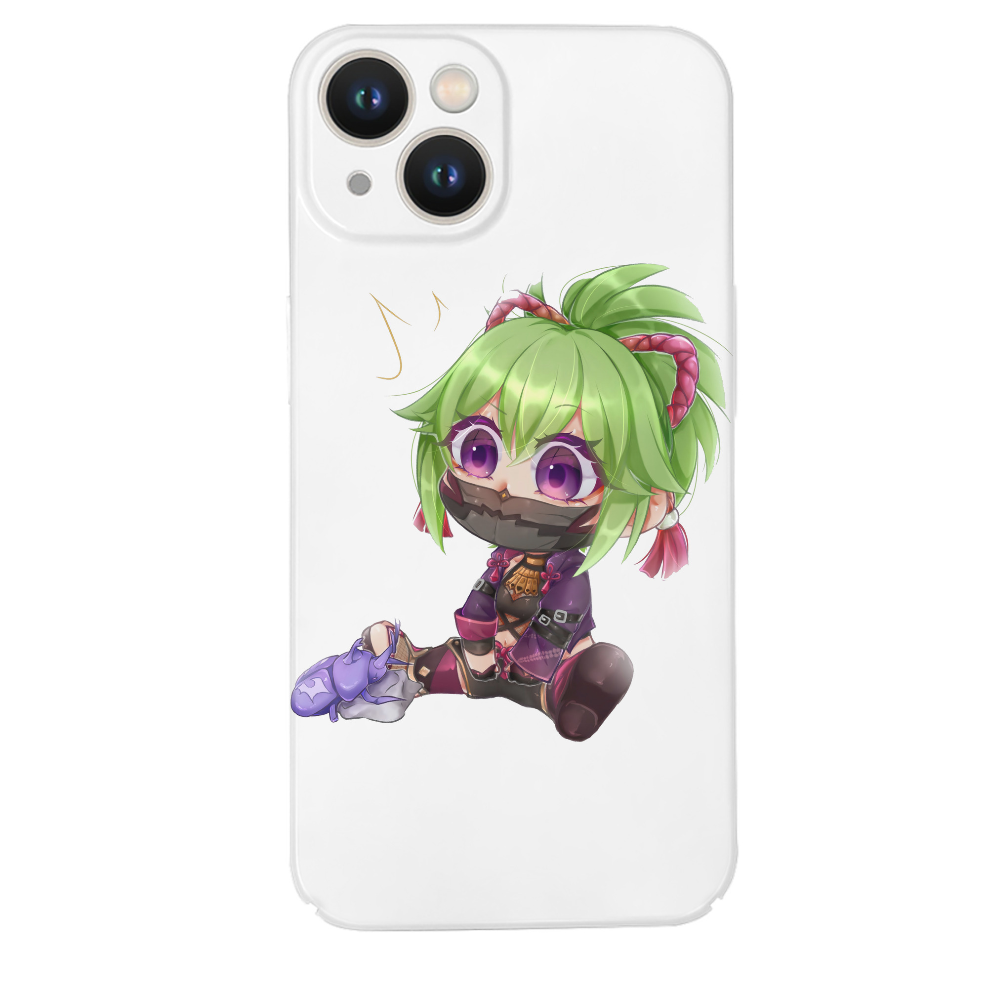 げんし神  久岐忍 くき しのぶ genshin Kuki Shinobu 【iPhone 14シリーズ対応】ハードケース